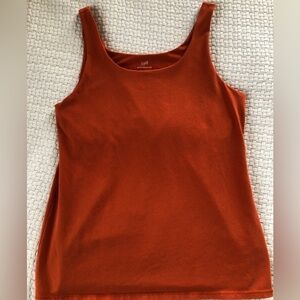 J.Jill Orange Tank Top